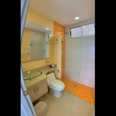 2p1-32 Seafront With Air Conditioning And Pool Apartamento Cartagena
